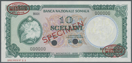 02924 Somalia: 10 Shillings 1966 Specimen P. 6as In Condition: AUNC. - Somalia