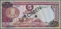 02931 Somalia: 5 Shillings 1978 Specimen P. 21s In Condition: UNC. - Somalie