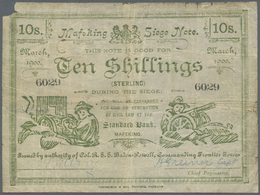 02961 South Africa / Südafrika: Siege Of Mafeking, 10 Shillings 1900, Issued By Colonel Baden-Powell (Commander Of The F - Afrique Du Sud