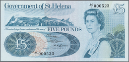 03015 St. Helena: 5 Pounds ND P. 7a In Condition: UNC. - Isola Sant'Elena