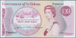 03017 St. Helena: 10 Pounds ND P. 8a In Condition: UNC. - Sainte-Hélène