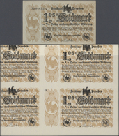 04112 Deutschland - Länderscheine: 1,05 Goldmark = 1/4 Dollar Freistaat Preußen 1923 Als Einzelnote In Leicht Gebrauchte - Other & Unclassified