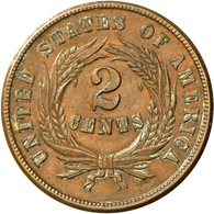 05076 Vereinigte Staaten Von Amerika: Lot 3 Münzen: 2 X 1 Cent 1873 Und 1 X 2 Cent 1864, Schön - Sehr Schön. - Autres & Non Classés