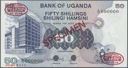 03137 Uganda: 50 Shillings 1979 Speicmen P. 13bs In Condition: AUNC. - Uganda