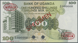 03138 Uganda: 100 Shillings 1979 Specimen P. 14bs In Condition: UNC. - Uganda