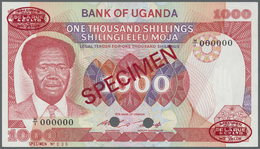 03142 Uganda: 1000 Shillings 1983 Specimen P. 23s In Condition: UNC. - Uganda