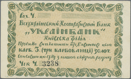 03222 Ukraina / Ukraine: Kiev 3 Karbovanetz 1924 R*15285 In Condition: AUNC. - Ukraine