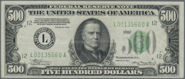 03417 United States Of America: 500 Dollars Series 1934 With Signatures Julian & Morgenthau, P.434, Very Nice Condition - Altri & Non Classificati