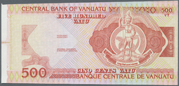 03483 Vanuatu: 500 Vatu ND Proof Print P. 2p, With Border Piece In Condition: UNC. - Vanuatu