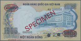 03496 Vietnam: 1000 Dong 1972 Specimen P. 34s In Condition: UNC. - Vietnam