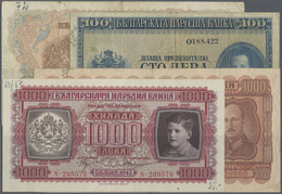 03629 Bulgaria / Bulgarien: Large Set With 34 Banknotes From 1925 Till The 1974 Series Containing For Example 100 Leva 1 - Bulgaria