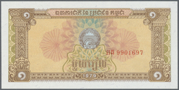 03635 Cambodia / Kambodscha: 1956/2007 (ca.), Ex Pick 4-58, Quantity Lot With 2695 Banknotes In Good To Mixed Quality, S - Cambodia