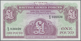 03661 Great Britain / Großbritannien: 1978 (ca.), "BRITISH ARMED FORCES", Ex Pick M 22-49, Quantity Lot With 712 Banknot - Altri & Non Classificati