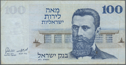 03679 Israel: 1973/1975 (ca.), Ex Pick 39-47, Quantity Lot With 164 Banknotes In Good To Mixed Quality, Sorted And Class - Israel