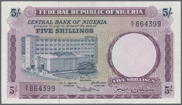 03703 Nigeria: 1958/2010 (ca.), Lot With 682 Banknotes, Some In Quantity, In Good To Mixed Quality, Sorted And Classifie - Nigeria