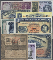 03725 Scotland / Schottland: Collectors Book With 63 Banknotes Comprising 5 Pounds The Union Bank Of Scotland Limited 19 - Autres & Non Classés