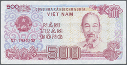 03758 Vietnam: 1976/1988 (ca.), Ex Pick 80-107, Quantity Lot With 1147 Banknotes In Good To Mixed Quality, Sorted And Cl - Vietnam
