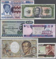 03772 Alle Welt: Huge Collection With Ca. 2300 Modern Banknotes From All Over The World, Mainly In Uncirculated Conditio - Altri & Non Classificati