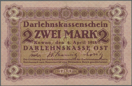 04006 Deutschland - Deutsches Reich Bis 1945: Darlehenskassenschein 2 Mark 1918 Pick R129, Mittelknick, Ansonsten Fehler - Altri & Non Classificati