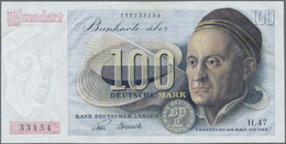 04032 Deutschland - Bank Deutscher Länder + Bundesrepublik Deutschland: 100 DM 1948 Franzosenschein, Ro.256 In Kassenfri - Altri & Non Classificati