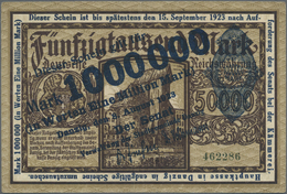 04061 Deutschland - Nebengebiete Deutsches Reich: Danzig 1.000.000 Mark 1923 P. 22, In Normaler Gebrauchserhaltung Mit S - Other & Unclassified