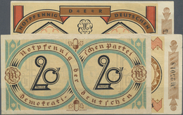 04141 Deutschland - Notgeld - Berlin Und Brandenburg: Berlin, Deutsche Demokratische Partei, 20, 50 (1848), 200 Mark, O. - [11] Local Banknote Issues