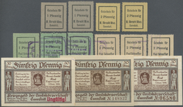 04271 Deutschland - Notgeld - Württemberg: Cannstatt, Amtskörperschaft, 50 Pf., 15.6.1918, KN Klein, KN Groß, Ohne KN Mi - [11] Local Banknote Issues