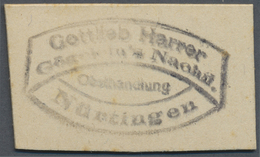 04318 Deutschland - Notgeld - Württemberg: Nürtingen, Gottlieb Harrer, Obsthandlung, 1 (Pf.), O. D. (1919/20), Erh. I- - [11] Emissions Locales