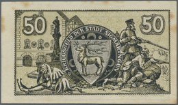 04334 Deutschland - Notgeld - Württemberg: Sigmaringen, Stadt, 50 Pf., 1.9.1918, Fehldruck Mit Beidseitigem, Einmal Kopf - [11] Emissions Locales