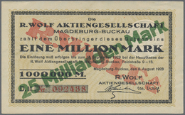 04559 Deutschland - Notgeld - Sachsen-Anhalt: Lot Von 90 Notgeldscheinen Mit Kleingeld, Serienscheinen, Kgf-Lager Quedli - [11] Emissioni Locali