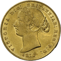 05018 Australien: Victoria 1837-1901, Sovereign 1870, Wellig/Kratzer, Fast Vorzüglich. - Other & Unclassified