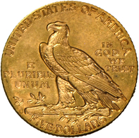 05078 Vereinigte Staaten Von Amerika - Anlagegold: 5 Dollar (Five Dollars) 1916 S Half Eagle Indian Head. Sehr Schön. - Autres & Non Classés