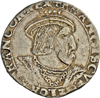 05085 Frankreich: Königreich: Francois I, 1515-1547, Teston De Bretagne 4e Type O.J. (1546-1547). Durchmesser 27 Mm, Gew - Altri & Non Classificati
