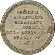 05102 Frankreich: Consulat 1799-1804: Kupfer Essai 5 Francs An 10 (1801-1802). Durchmesser 36,5 Mm; Gewicht 21,5g. VG.97 - Altri & Non Classificati