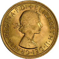 05125 Großbritannien - Anlagegold: Elisabeth II. (seit 1952): Sovereign 1966, KM 908, Vorzüglich. - Altri & Non Classificati