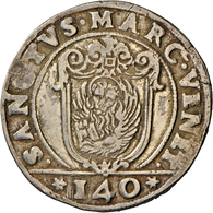 05132 Italien: Venedig, Francesco Erizzo 1631-1646, Scudo Della Croce Da 140 Soldi, Sigla A.Z.; 31,29 G, Sehr Schön. - 1900-1946 : Victor Emmanuel III & Umberto II