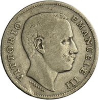 05133 Italien: Vittorio Emanuel III. 1900-1943: 1 Lira 1905, Gigante 129, Fast Sehr Schön. - 1900-1946 : Victor Emmanuel III & Umberto II