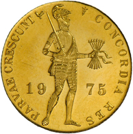 05142 Niederlande - Anlagegold: 1 Dukat 1975 "Trade Cointage" - Monete D'Oro E D'Argento