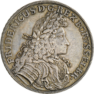 05221 Altdeutschland Und RDR Bis 1800: Brandenburg-Preußen, Friedrich (III.) I. 1701-1713: Reichstaler 1701 CS, Berlin, - Autres & Non Classés