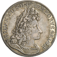 05222 Altdeutschland Und RDR Bis 1800: Brandenburg-Preußen, Friedrich (III.)I. 1701-1713: Reichstaler 1702 CS, Berlin; 2 - Other & Unclassified