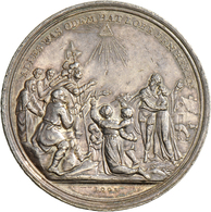 05232 Altdeutschland Und RDR Bis 1800: Brandenburg-Preußen, Friedrich Wilhelm III. 1797-1840: Silbermedaille 1814, Stemp - Other & Unclassified