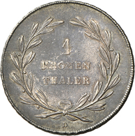 05329 Baden: Baden-Durlach, Karl Ludwig Friedrich 1811-1818: Kronentaler 1814, AKS 24, Jaeger 20, Thun 14, Kahnt 16e, Fe - Altri & Non Classificati