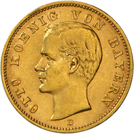 05386 Bayern: Otto, 1886-1913: 20 Mark 1905 D, Sehr Schön+. - Pièces De Monnaie D'or