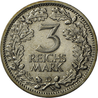 05407 Weimarer Republik: 3 Reichsmark 1931 D, Jaeger 349, Nur Feinste Berühungen, Fast Stempelglanz. - Altri & Non Classificati