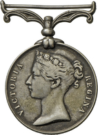 05442 Medaillen Alle Welt: China, Victoria 1837-1901: Silbermedaille O. J., China War Medal, 36 Mm, Sehr Schön. - Non Classificati