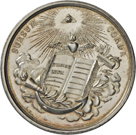 05486 Medaillen Deutschland: Bayern: Silberne Taufmedaille O. J. (ca. 1850), Stempel Von Daiser, 40 Mm, 22,65 G, Slg. Go - Altri & Non Classificati