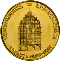 05505 Medaillen Deutschland - Geographisch: Lot 2 Goldmedaillen; Braunschweig O. J., Gold 986, 4 G / Bayern 1960, Gold 9 - Altri & Non Classificati