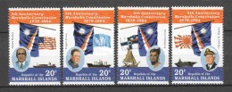 Marshall Islands 1984 Mi 27-30 MNH SHIPS &amp; FLAGS - Barcos