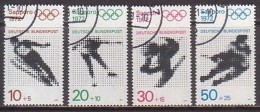 Olympia, BRD  680/83 , O  (P 2070) - Winter 1972: Sapporo