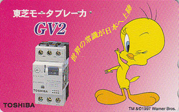Télécarte Japon / 110-016 - BD Comics - Oiseau Canari TITI - TWEETY Bird  Japan Phonecard Telefonkarte - 65 - BD